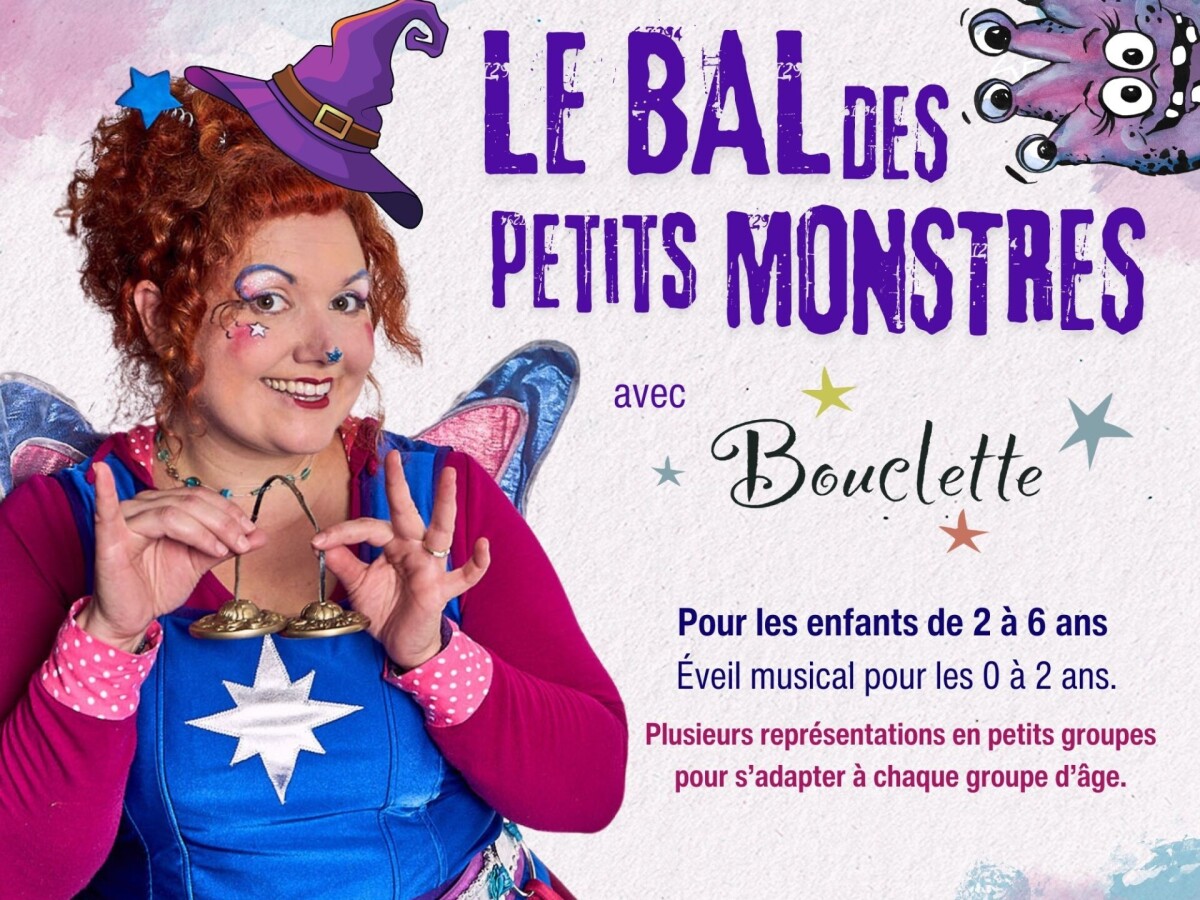CONTE YOGA BOUCLETTE BAL PETITS MONSTRES